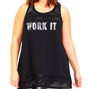 Torrid workout tank new size 4